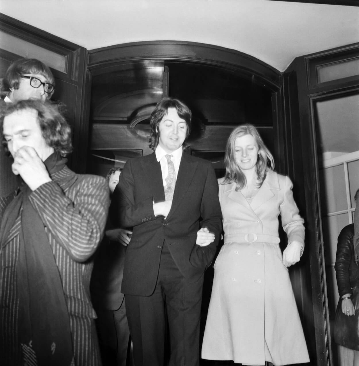 保罗·麦卡特尼的婚礼显示了披头士乐队之间的差距