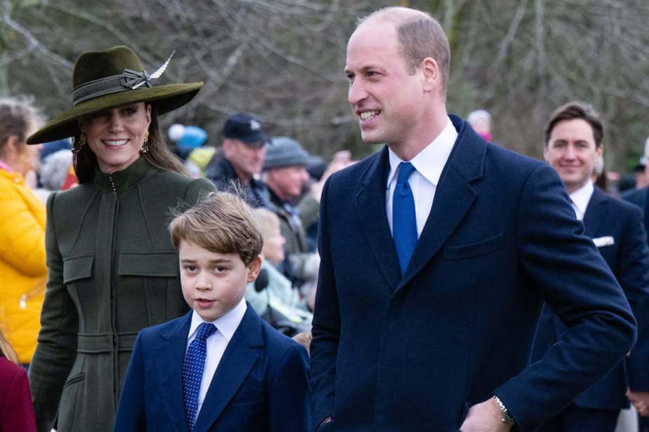 据报道，凯特·米德尔顿和威廉王子“担心”乔治王子的加冕角色，他们带着他们的儿子散步